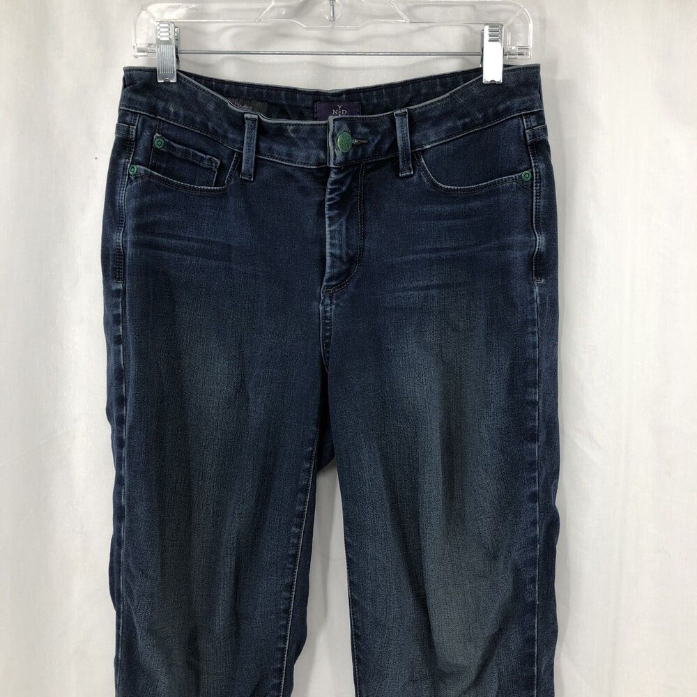 NYDJ Not Your Daughters Jeans Alina Lift Tuck Skinny Soft Denim Jean Sz 6 USA